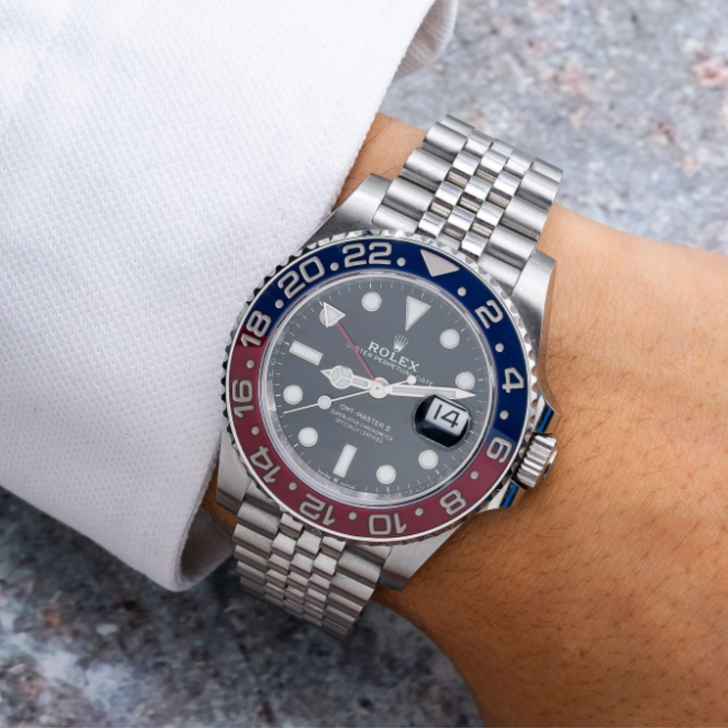 Rolex GMT-Master II "Pepsi" Jubilee
