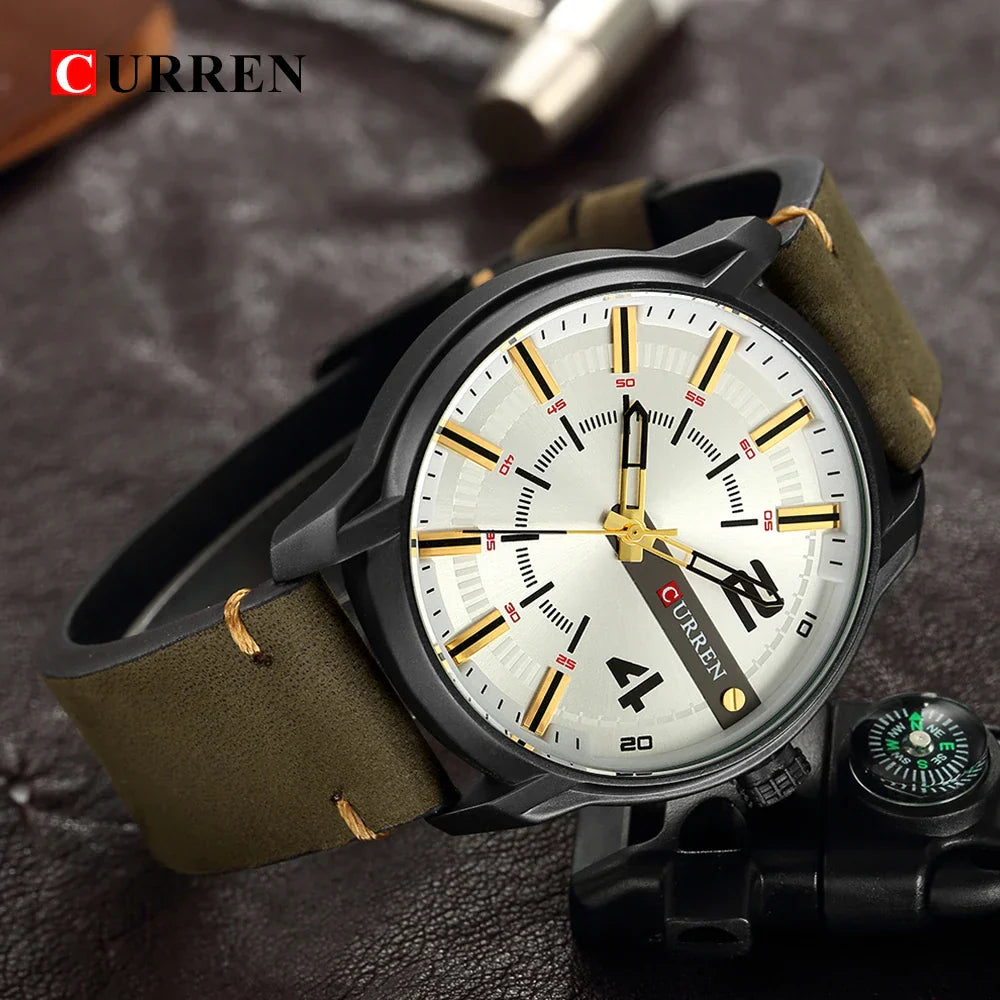CURREN Watches Leather-8306